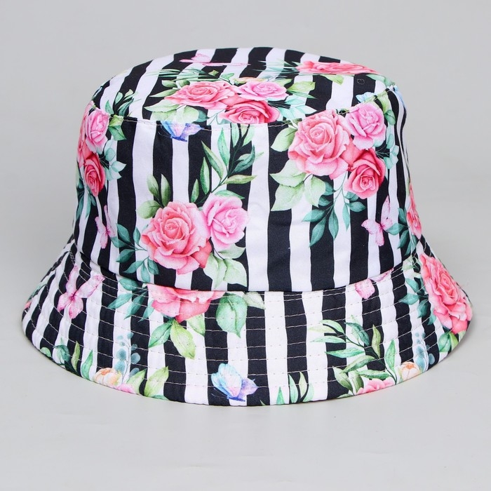 Панама детская для девочки «Цветы», р-р 52-54 Панама детская для девочки «Цветы», р-р 52-54