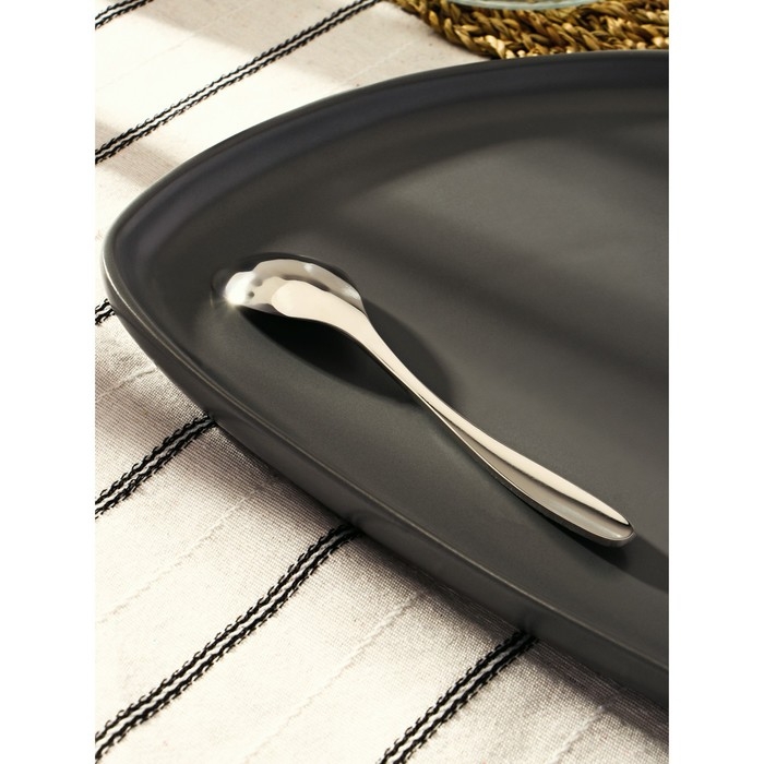 Ложка чайная из нержавеющей стали «Марио», длина 14 см Ложка чайная из нержавеющей стали «Марио», длина 14 см