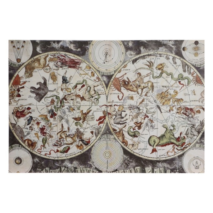 Картина Картина "Карта" 50*70 см