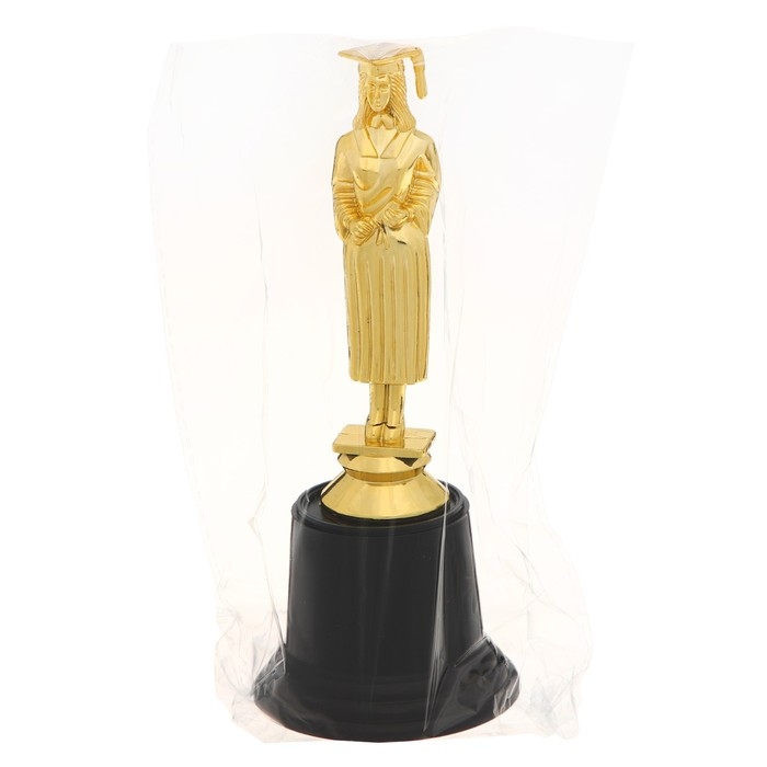 Фигура под нанесение на Выпускной «Выпускница», пластик, высота 17,5 см Фигура под нанесение на Выпускной «Выпускница», пластик, высота 17,5 см