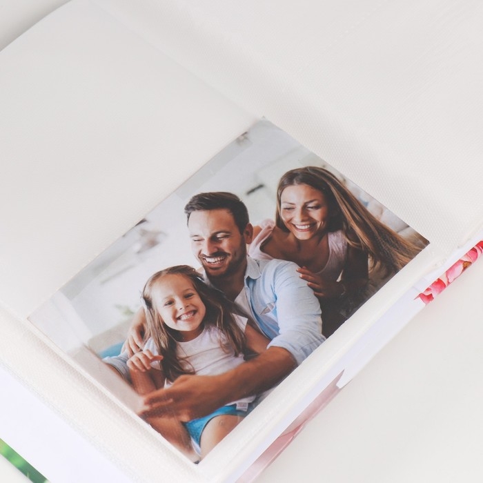 Фотоальбом 200 фото 10х15 см  Фотоальбом 200 фото 10х15 см "Нежность роз" 26,5х17,5х5 см