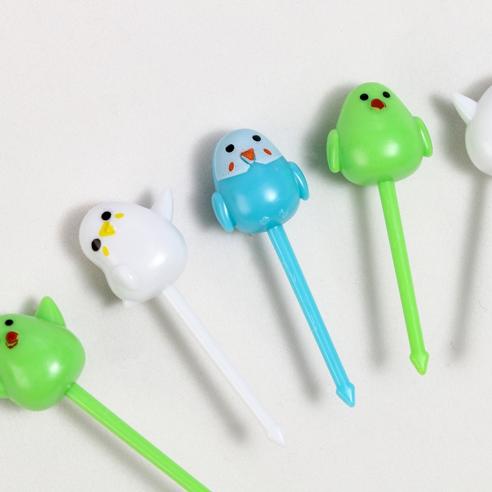 Набор топперов «Цыплята», 6 шт. Набор топперов «Цыплята», 6 шт.