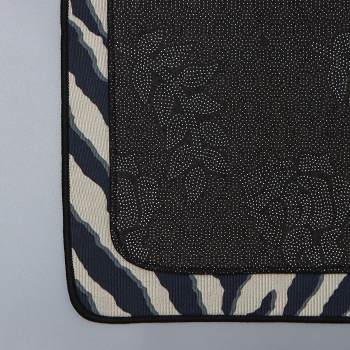 Набор ковриков для ванной и туалета Доляна «Зебра», 2 шт, 50×80 см, 50×40 см Набор ковриков для ванной и туалета Доляна «Зебра», 2 шт, 50×80 см, 50×40 см