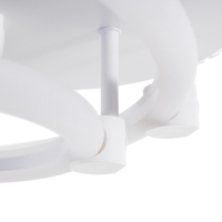 Люстра с ПДУ 1914/3 LED 84Вт диммер белый 42х40х12 см BayerLux