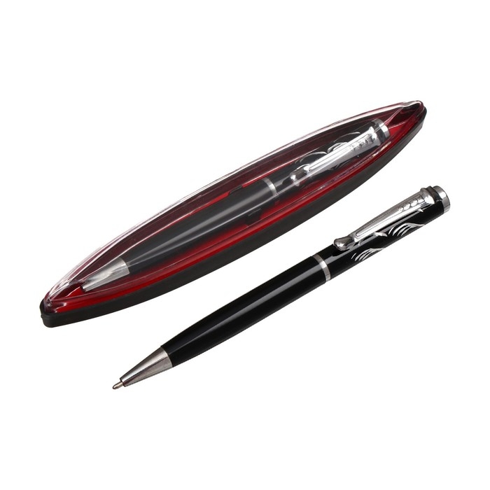 Ручка подарочная, шариковая, поворотная, в пластиковом футляре, "Фрэнсис"