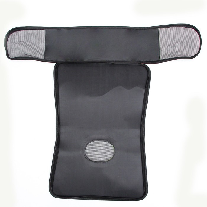 Сумка - переноска для животных  Сумка - переноска для животных "Цветы", зелёная, размер М, 40 х 21 х 27 см