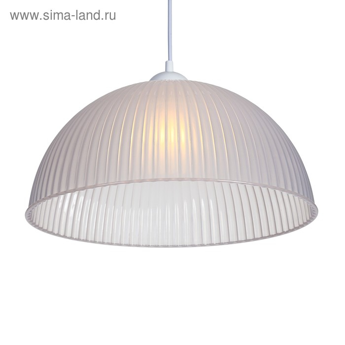 Люстра BayerLux Подвес BayerLuxная "Волна" E27 15Вт прозрачный 40х40х18(+60)см