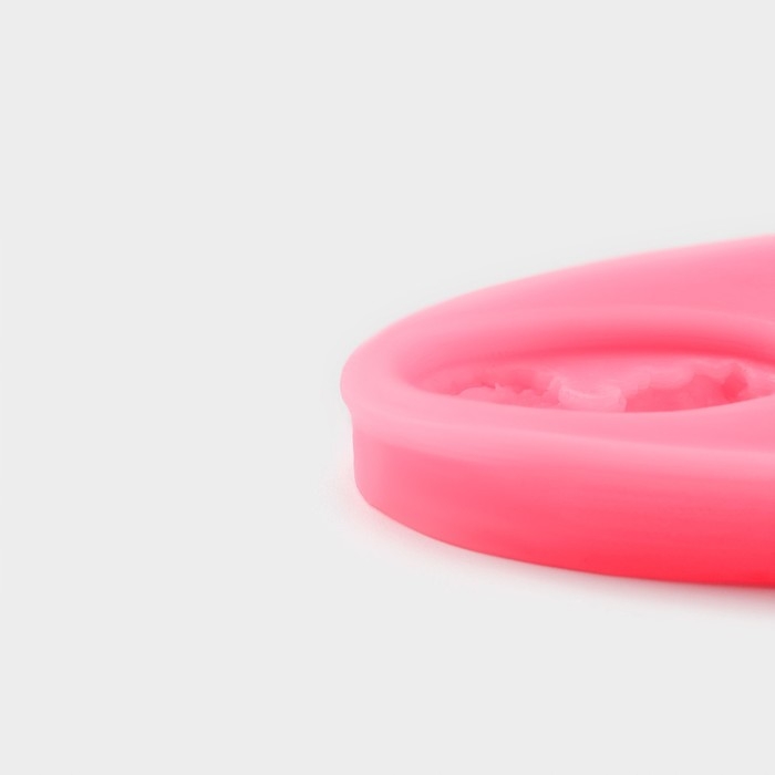 Молд Доляна «Рамка и портрет», силикон, 8,5×4,5 см, цвет розовый Молд Доляна «Рамка и портрет», силикон, 8,5×4,5 см, цвет розовый