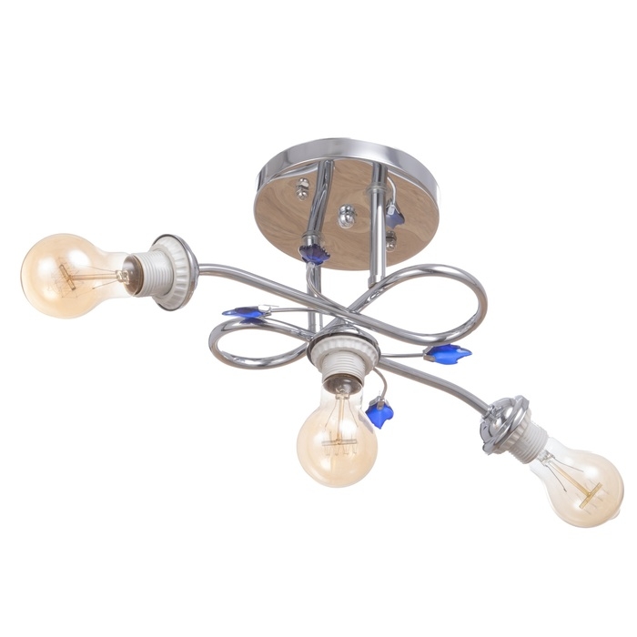 Люстра Люстра "Детта" бп 3х40Вт Е27 Хром МОДЕЛЬ: 2595290