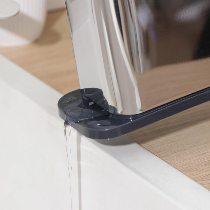 Подставка для столовых приборов Magistro «Металлик», 4 отделения Подставка для столовых приборов Magistro «Металлик», 4 отделения