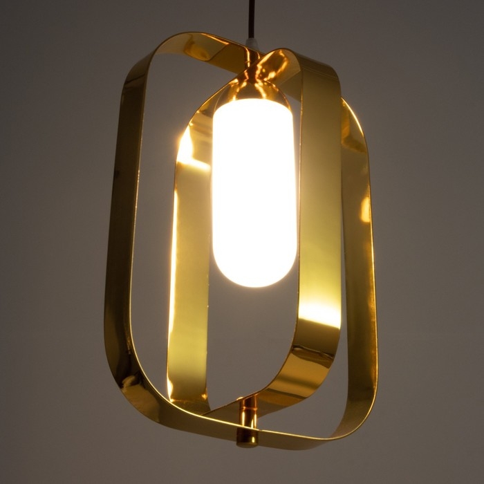 Светильник BayerLux Светильник BayerLux "Ретора" E27 40Вт золото 24,5х24,5х37,5-137 см