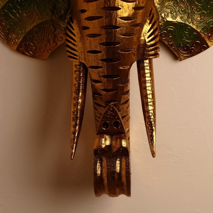 Сувенир дерево Сувенир дерево "Голова Слона" 40х36х12 см