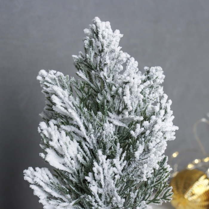 Ёлка декор Ёлка декор "Заснеженная, в горшочке" 20х7 см