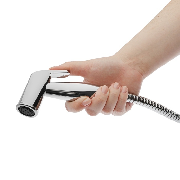 Смеситель с гигиеническим душем ZEIN Z4053, картридж керамика 35 мм, цинк, хром Смеситель с гигиеническим душем ZEIN Z4053, картридж керамика 35 мм, цинк, хром