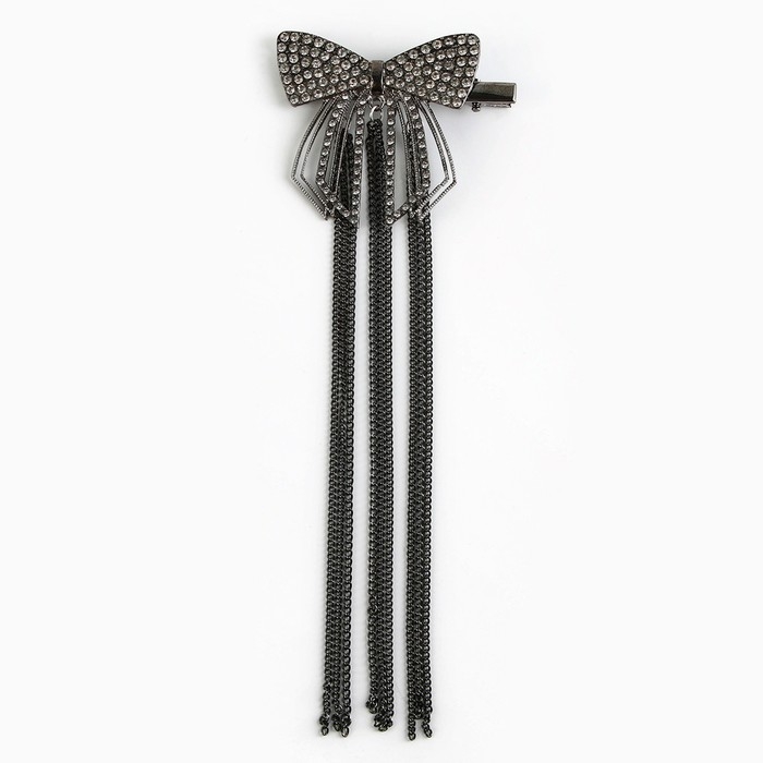 Бант заколка для волос новогодняя «Поверь в мечту» на Новый год, с цепочкой, 65 х 20 см Бант заколка для волос новогодняя «Поверь в мечту» на Новый год, с цепочкой, 65 х 20 см