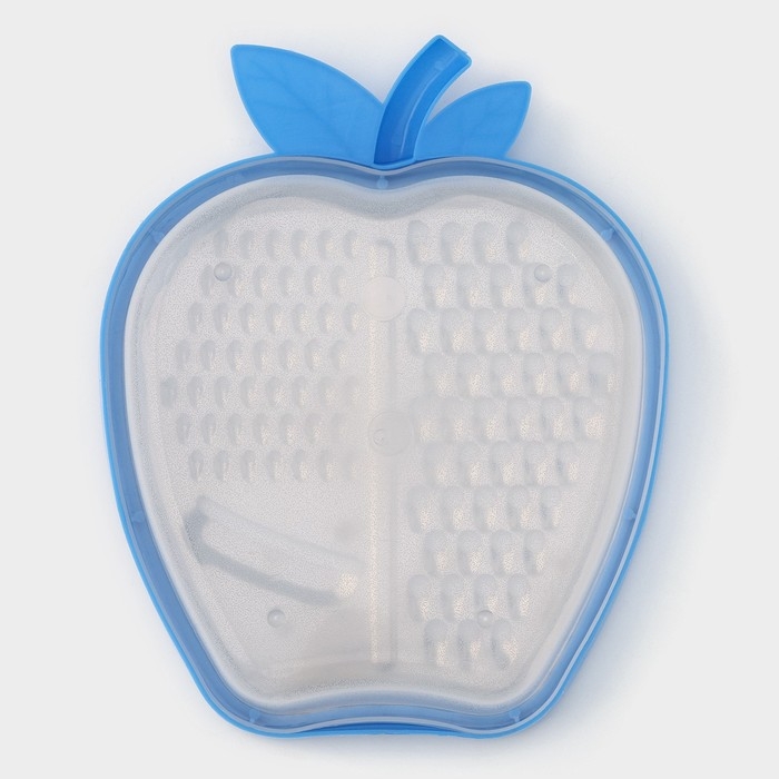 Тёрка с контейнером Доляна «Яблоко», 20×15×4 см, цвет МИКС Тёрка с контейнером Доляна «Яблоко», 20×15×4 см, цвет МИКС