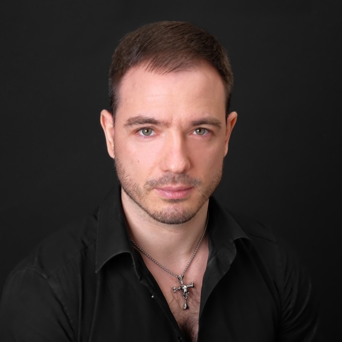 Кулон унисекс «Крестик» с черепом, цвет чернёное серебро, 60 см