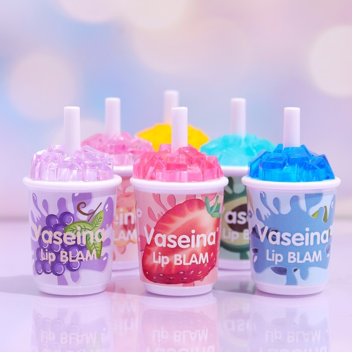 Бальзам для губ Бальзам для губ "Коктейль" 7 грамм, МИКС цветов и вкусов