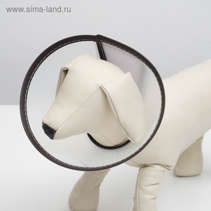 Ветеринарный воротник  Ветеринарный воротник "Пижон №3, обхват шеи 22,5 см, высота 11 см