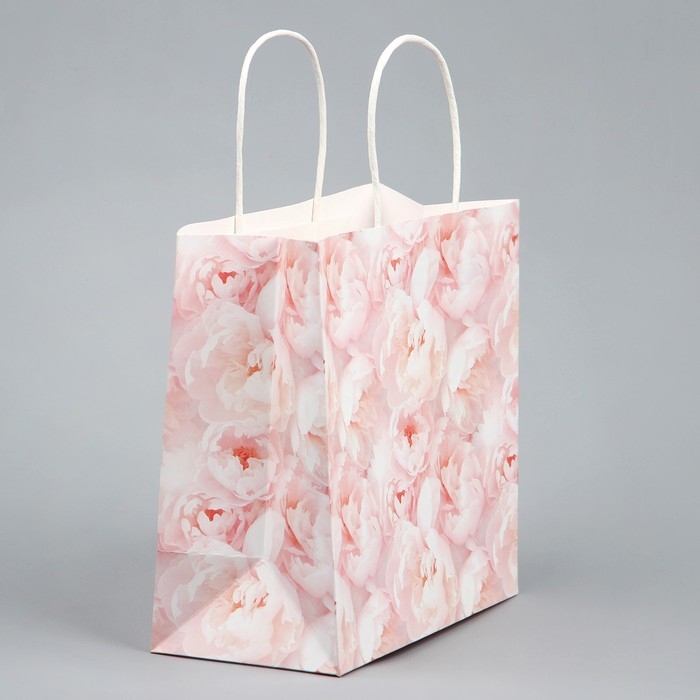Пакет подарочный, упаковка, «Цветы», 22 х 22 х 11 см Пакет подарочный, упаковка, «Цветы», 22 х 22 х 11 см