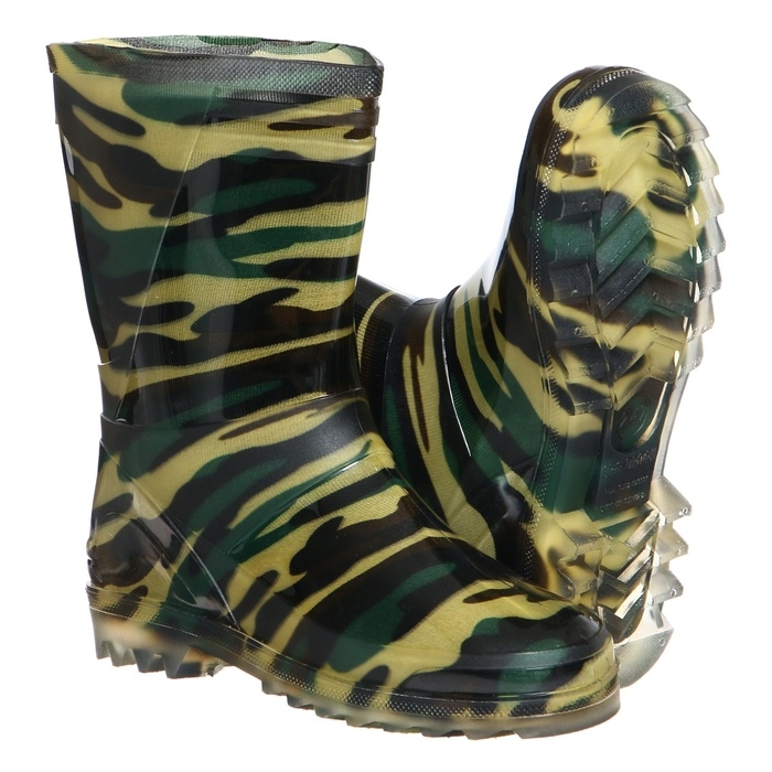 Сапоги мужские С-10РУ, ПВХ, утепленные, камуфляж МИКС, размер 41 (262) Сапоги мужские С-10РУ, ПВХ, утепленные, камуфляж МИКС, размер 41 (262)
