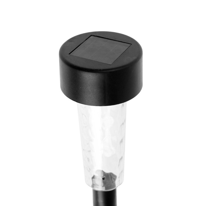 Садовый светильник на солнечной батарее «Трапеция», 5 × 34 × 5 см, 1 LED, свечение тёплое белое Садовый светильник на солнечной батарее «Трапеция», 5 × 34 × 5 см, 1 LED, свечение тёплое белое