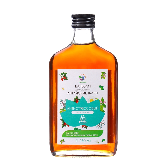 Бальзам Алтайские Травы  Бальзам Алтайские Травы "Антистрессовый", 250 мл стекло