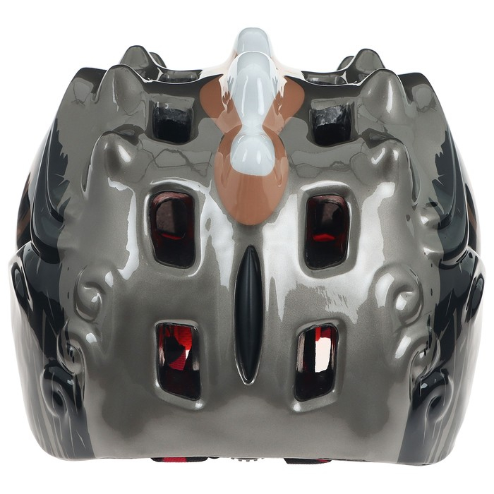 Шлем велосипедиста детский, р. 51-55 см, цвет чёрный Шлем велосипедиста детский, р. 51-55 см, цвет чёрный