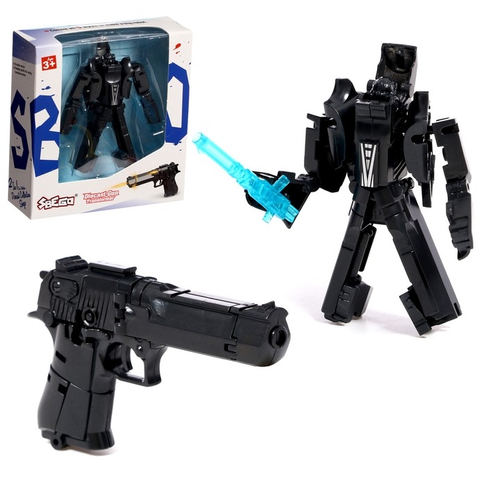 Робот «Пистолет», трансформируется, с металлическими элементами Робот «Пистолет», трансформируется, с металлическими элементами