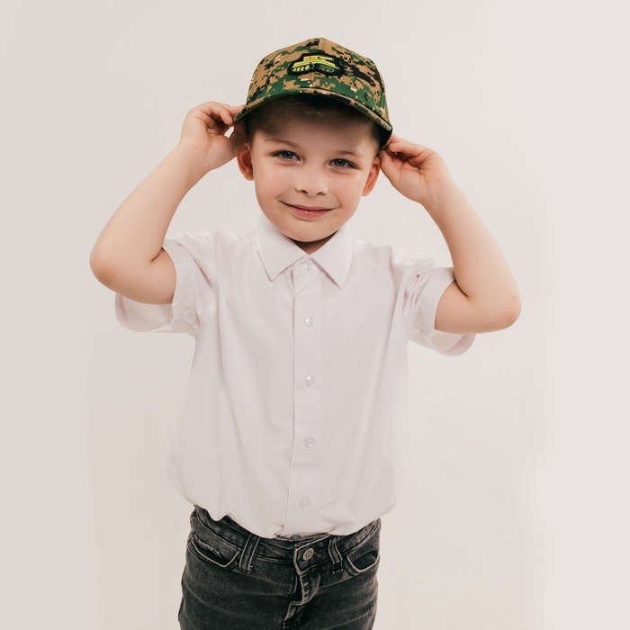 Карнавальная кепка «Военный», нашивка-танк, р. 52–54 Карнавальная кепка «Военный», нашивка-танк, р. 52–54