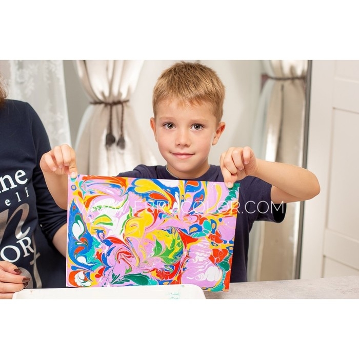 Набор Эбру Знакомство, 7 цветов, 20 мл Набор Эбру Знакомство, 7 цветов, 20 мл