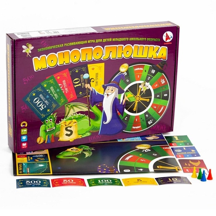 Настольная игра «Монополюшка» Настольная игра «Монополюшка»