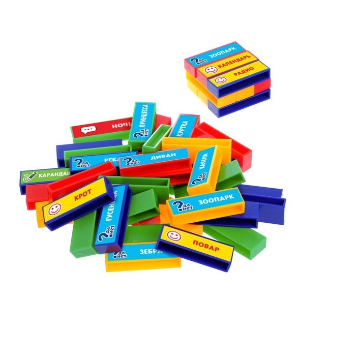 Настольная игра «Падающая башня. Крокодил», от 2 игроков, 7+ Настольная игра «Падающая башня. Крокодил», от 2 игроков, 7+