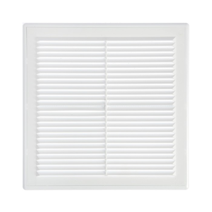 Решетка вентиляционная "КосмоВент" ЛР250, 250 х 250 мм, с сеткой, разъемная