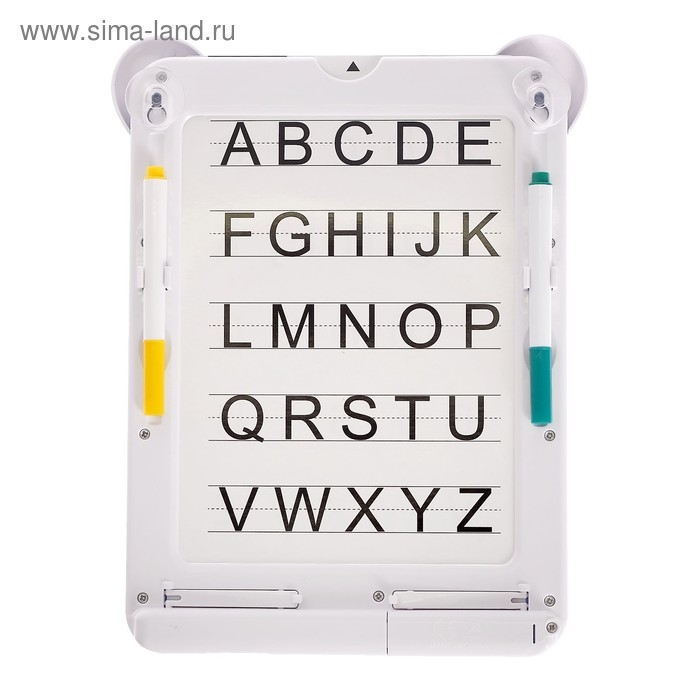 Планшет для рисования 3D «Зайка», с ручками и карточками, цвет МИКС Планшет для рисования 3D «Зайка», с ручками и карточками, цвет МИКС