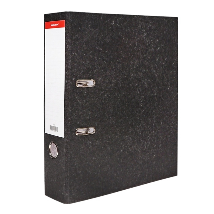 Папка-регистратор А4, 70 мм, ErichKrause Basic, собранная, мраморная, этикетка на корешке, серая, вместимость 450 листов Папка-регистратор А4, 70 мм, ErichKrause Basic, собранная, мраморная, этикетка на корешке, серая, вместимость 450 листов