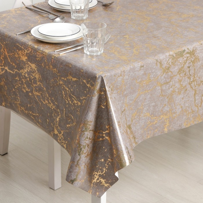 Клеёнка на стол Prudens, на тканевой основе, рулон 20 метров, ширина 137 см Клеёнка на стол Prudens, на тканевой основе, рулон 20 метров, ширина 137 см