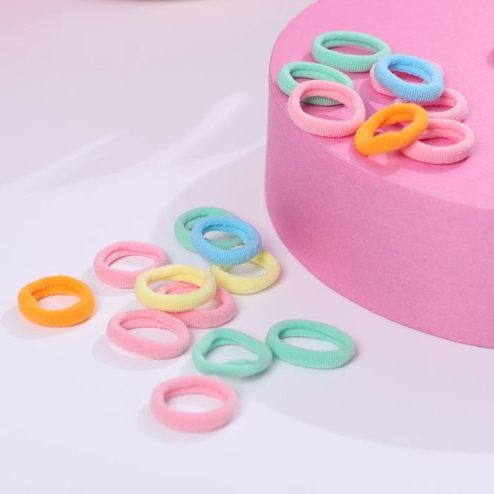 Резинки для волос «Махрушка», котики, 50 шт. Резинки для волос «Махрушка», котики, 50 шт.