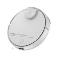 Робот-пылесос Viomi Robot Vacuum V3 Max, 40 Вт, сухая/влажная уборка, 0.4/0.2 л, белый