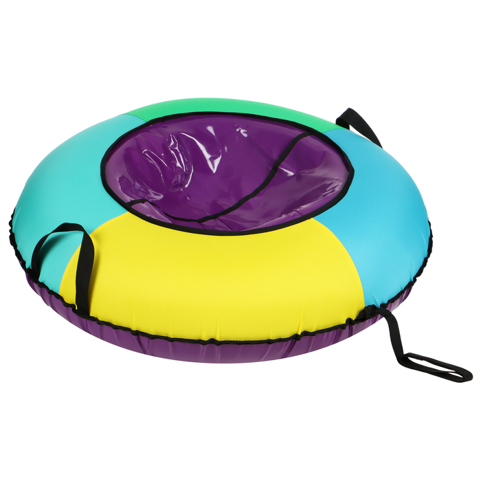Тюбинг-ватрушка Winter Star, диаметр чехла 90 см, цвета МИКС Тюбинг-ватрушка Winter Star, диаметр чехла 90 см, цвета МИКС