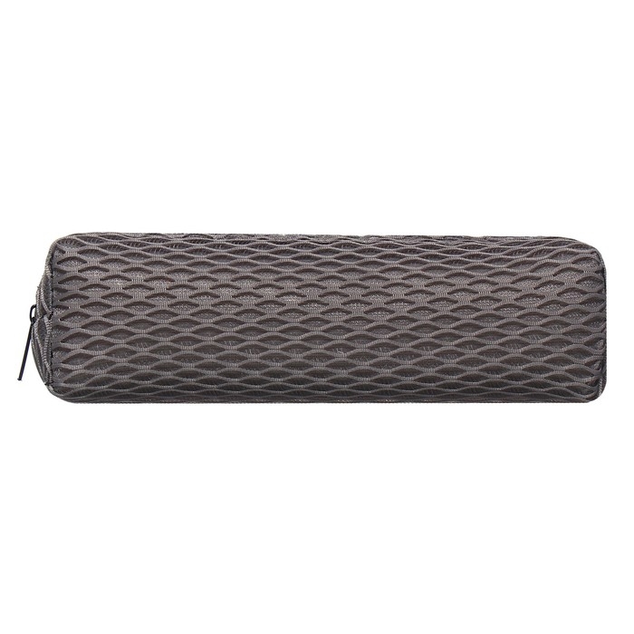 Пенал школьный на молнии Calligrata Пенал школьный на молнии Calligrata "Сетка", серый