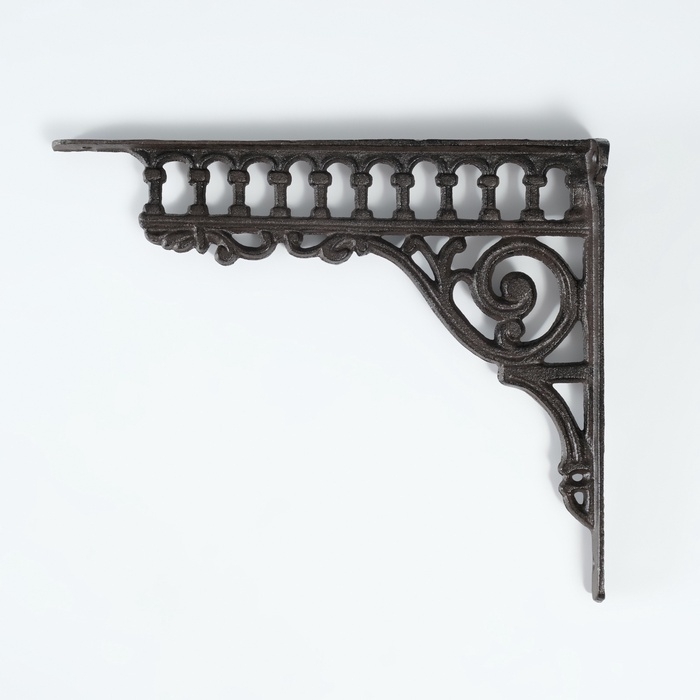 Сувенир чугун уголок  Сувенир чугун уголок "Колонны" 27,6х4х23 см