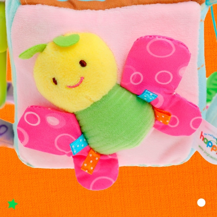 Подвеска мягкая «Бизикубик», на кроватку и коляску Подвеска мягкая «Бизикубик», на кроватку и коляску