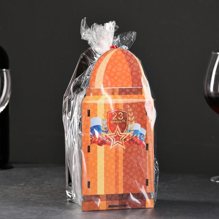 Подставка под бутылку  Подставка под бутылку "Патрон" 25х11х9,5 см