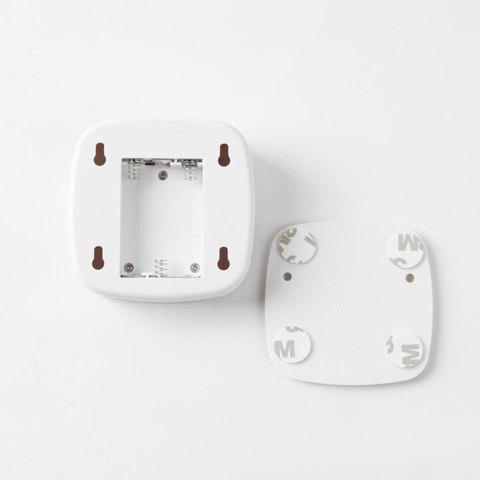 Фонарь-светильник, 50 лм, 3 ААА, магнит, клейкая основа, датчик движения, 7.5 х 7.5 х 2.5 см Фонарь-светильник, 50 лм, 3 ААА, магнит, клейкая основа, датчик движения, 7.5 х 7.5 х 2.5 см