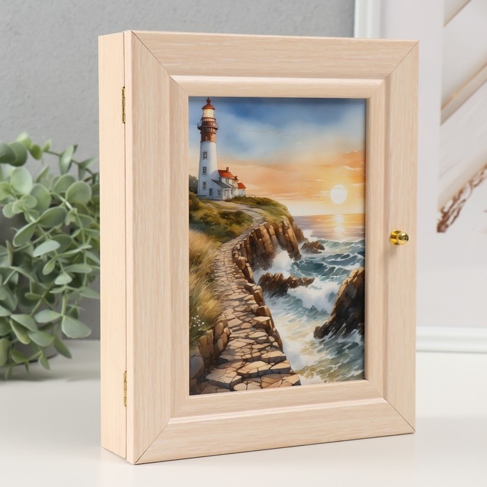 Ключница Ключница "Маяк и восход" 19х24 см