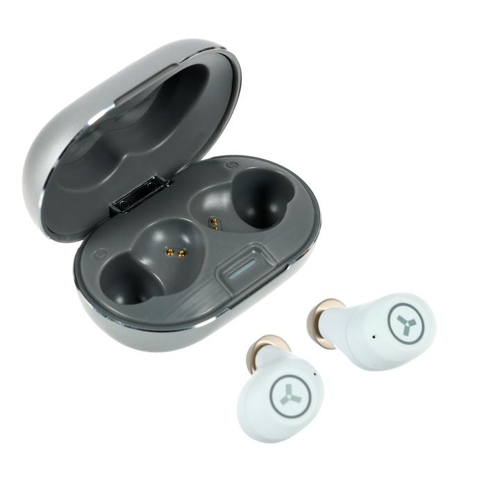 Наушники Accesstyle Gradus TWS, беспроводные, вакуумные, микрофон, BT 5.1, 50/350 мАч, белые