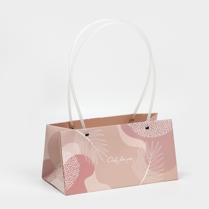 Пакет влагостойкий для цветов «Only for you», 24 х 12 х 12 см Пакет влагостойкий для цветов «Only for you», 24 х 12 х 12 см