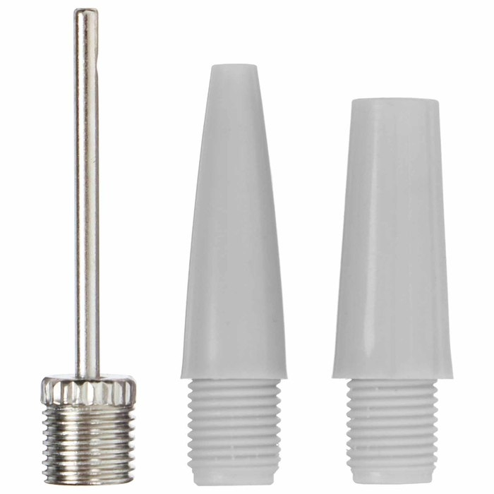 Насос напольный с иглой и насадками, пластик, цвет чёрный