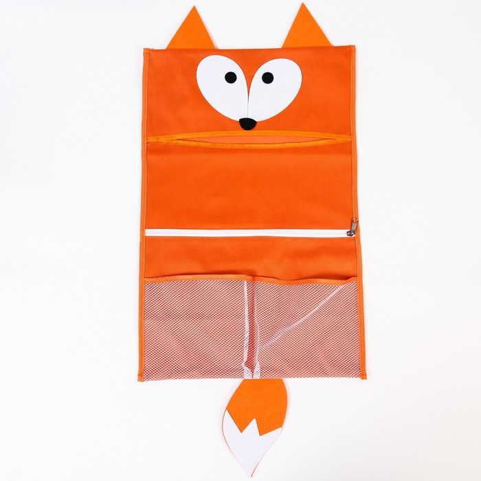 Сетка для хранения игрушек в ванной на завязках «Лисичка» Сетка для хранения игрушек в ванной на завязках «Лисичка»